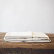 SET OF 2 HEMP LINEN OXFORD PILLOWCASES - 2 Colours