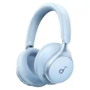 Anker Soundcore Space One ANC Headphones, App Control, 40 Hours with ANC on, 55 Hours with ANC off, Bluetooth 5.3 - Blue