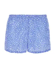 Elastic waist printed swimming trunks IT50,IT48 light blue