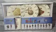 Meet The Multiples Children’s Times Table 4 Pc Melamine Dish Set Early Learning