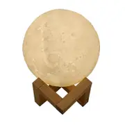 3D Moon Light Humidifier Usb Rechargeable Household Diffuser Aromatherapy Table Lamp Humidifiers