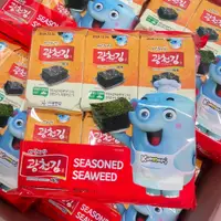 在飛比找蝦皮購物優惠-韓國象大廚酥脆海苔 一包12入 韓國 海苔零食
