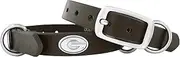 Zep-Pro Georgia Bulldogs Brown Leather Concho Dog Collar, X-Small