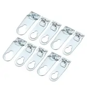 40mm x 15mm Steel Photo Picture Frame Hanging Brackets Hooks Hangers