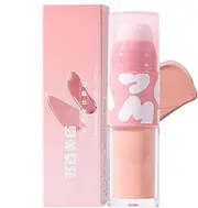 Liquid Blush - Lip And Cheek Blush | Liquid Blusher Rouge Stick | High Pigmented Blusher | All-Day Lightweight Matte Naturally Sculpted Look For Beauty Makeup