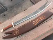 Handmade Imam Ali Sword Replica Zulfiqar Talwar With Scabbard Gift