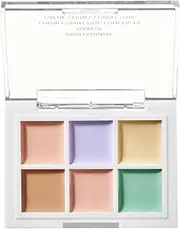 Makeup Concealer Palette, 6-Color Cream Concealer Set, Hydrating Long-Lasting Cosmetic Tool, Instantly Rejuvenates the Skin, highlighting your great features, 6x1.5g