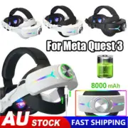 For Meta Oculus-Quest 3 VR Headset Elite Head Strap Game with Battery Power Pack