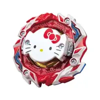 在飛比找momo購物網優惠-【小禮堂】Hello Kitty x BEYBLADE 戰鬥