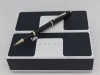 在飛比找Yahoo!奇摩拍賣優惠-【Pen筆】CROSS高仕 新世紀CenturyII黑金鋼珠