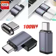 Magnetic Fast Charge USB C to Type C Adapter Connector Support PD Charger 100W