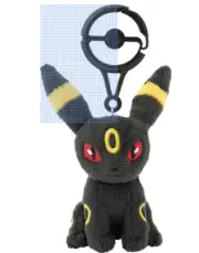 Pokemon Umbreon Plush Key Chain Stuffed Toy Eevee Evolutions Monster Ball Japan