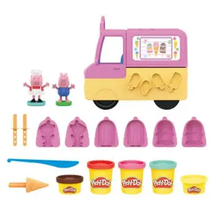 【ToysRUs 玩具反斗城】Play-Doh培樂多 Peppa 的雪糕玩具套裝