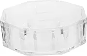 MOBUTOFU Octagonal Seal Box Bangle Bracelet Storage Case Jewelry Storage Case Acrylic Bracelet Storage Jewelry Display Case Jewelry Display Storage Clear Bracelet Case Jewelry Case Display