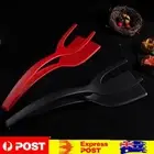 2 In 1 Egg Flipper Tongs Portable Pancake Spatula Clamp for Home Kitchen Cooking