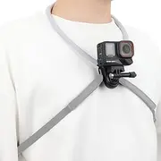 VRIG Neck Mount for GoPro Magnetic Necklace Holder,Hand Free Video Vlog Necklace Lanyard Body Chest Strap Attachment for Insta360 Action Camera
