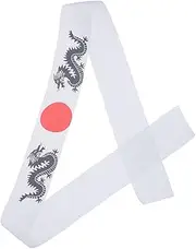 [Baluue] Japanese Headband Decorative Karate Headband for Women Breathable Chef Accessory Stylish Comfortable Headwear