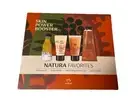 Natura Ekos Tukuma Skin Power Booster Gift Set Oil Lotion Gel Cream Set NIB