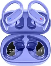 Wireless Earbuds Bluetooth Headphones, Bluetooth 5.3 Stereo Over Ear Buds,Noi...