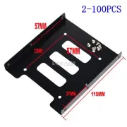 Lot 2.5" SSD to 3.5" Bay Hard Drive HDD Mounting Dock Tray Bracket Adapter