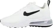 [Nike] Women's W AIR MAX 270 React Running Shoe, White Black MTLC Silver, 7.5 UK