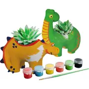 Grafix Paint Your Own Dino Planters (Makes 2)