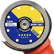 Glass Cutting Disc for Angle Grinder - Porcelain Cutter Tool | Multifunctional Ceramic Rock Jade Crystal Slab Polishing Disc for Wine Bottles Tile