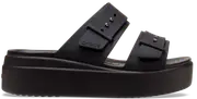 Crocs Brooklyn Buckle; Black, W9