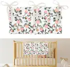 Baby Crib Organizer Cot Caddy Bedside Storage Bag 2 Pockets Hanging Diaper Nurse