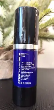 PETER THOMAS ROTH Retinol Fusion PM EYE CREAM Anti-Aging 1oz SEALED!