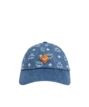 DENIM BASEBALL CAP One size BLUE