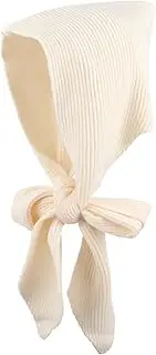 [Hoce] Scarf Hats for Women Girls,Hooded Scarf Hat for Women Knit Skull Cap Warm Tie Under Chin Fishing Beanie Hat