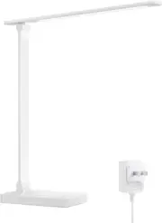 LED Desk Lamp, Metal Desk Light 9.5W 800Lm, Forbes Vetted Best Task Lamp, 5 Colo