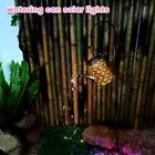 Solar Kettle Lamp Outdoor Hanging Watering Can Light IP65 Waterproof chtuD