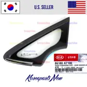 FRONT Window Fixed Glass Molding Left DRIVER W Chrome ⭐OEM⭐ Kia Forte 2014-2018