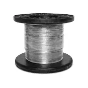 Catenary Wire Galvanised Zinc Plated Stranded 7/1.09mm Length 180m Drum