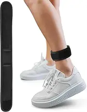Xxerciz Ankle Band Compatible with Fitbit Inspire 3, Fitbit Charge 6 Fitness Tracker, Soft Adjustable Fitness Pedometer Ankle Strap for Men and Women