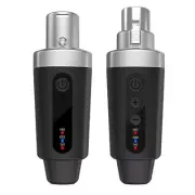 XLR Adapter System Microphone Transmitter Receiver for Dynamic Microphone1559