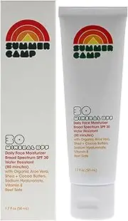 Mineral Bff Daily Face Moisturizer SPF 30 by Summer Camp for Unisex - 1.7 oz Moisturizer