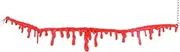 SAFIGLE Halloween Costumes Choker Necklace Red Creative Cutting Simulation Bleeding Necklace Set