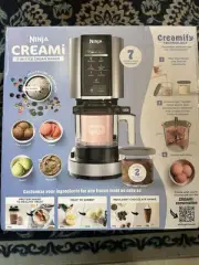 SALE Ninja NC301 CREAMi Ice Cream Maker, for Gelato, Mix-ins, Milkshakes, Sorbet