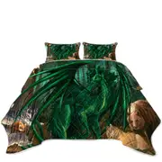 Lord of the Forest Animals the Green Dragon Coverlet