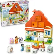 LEGO® DUPLO® Bluey: Bluey’s Family House with Memory Game 10459 2-in-1 Interactive Toy Combines Family Recall Fun with Pretend Play Inspired by The TV Show, Toy for Ages 3 Plus