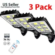 Solar Lights Outdoor, Waterproof Motion Sensor Security Lights w/ Remote Control
