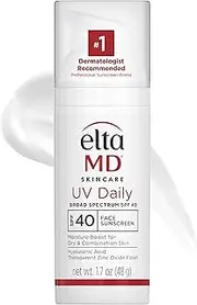 EltaMD UV Daily Moisturizing Facial Sunscreen SPF 40 by EltaMD for Unisex - 1.7 oz Sunscreen