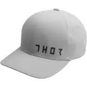 Thor MX Motocross Prime Curved-Bill FlexFit Hat/Cap (Gray) Choose Size