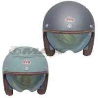 在飛比找PChome24h購物優惠-ALISA皮革復古半罩安全帽CA-312+贈1附耳罩+長鏡片
