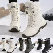 Vegan Boots Snow Women Fashion Winter Women Snow Boots Thick Soled Non Slip