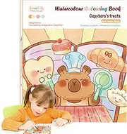Watercolor Painting Set -Paint with Water Coloring Books | Graffiti Art Coloring Book | Preschool Watercolor Book | Multi-Functional Kids Drawing Kit for School, Home, Kindergarten, Travel