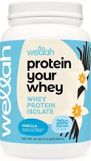 Protein Your Whey (30 Servings, Vanilla) - Whey Protein Isolate Protein